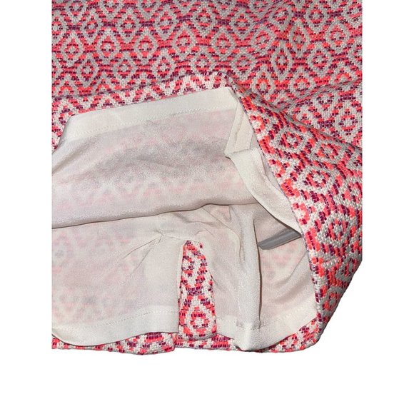 J CREW Women's Textured Printed Shift Dress Size XS? Cotton/Linen/Poly Blend - Picture 10 of 12